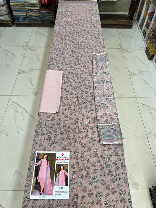 Alkaram Mother Collection 3PC