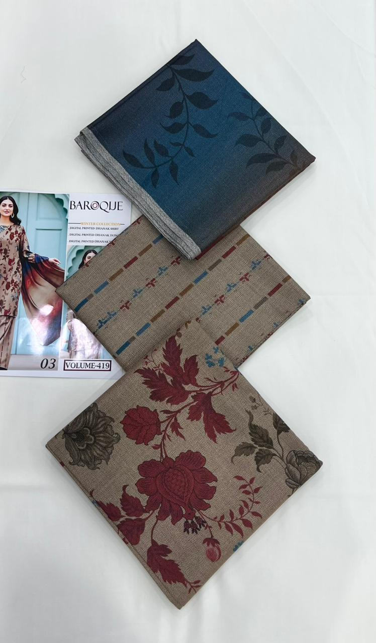 Barouqe Dhanak 3PC