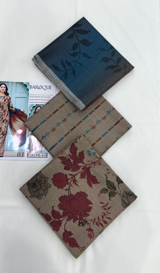 Barouqe Dhanak 3PC