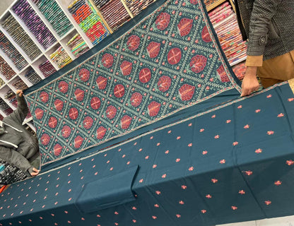 Bareeze With Embroidered Karandi Shawl – Winter Luxury Edit
