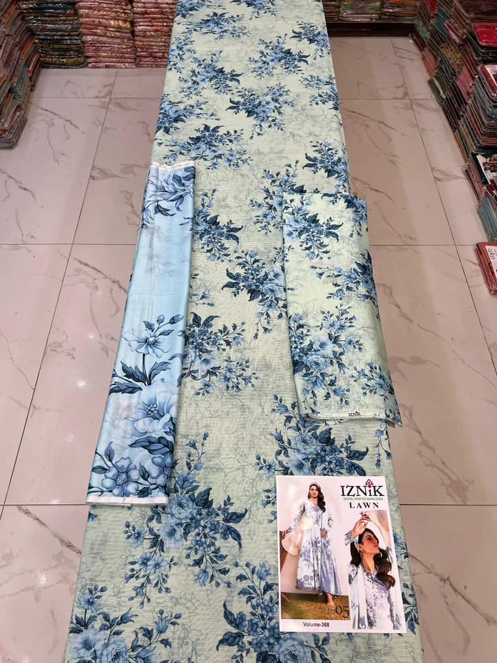 IZNIK BANA DORA LAWN 3PC