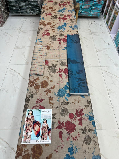 Barouqe Dhanak 3PC