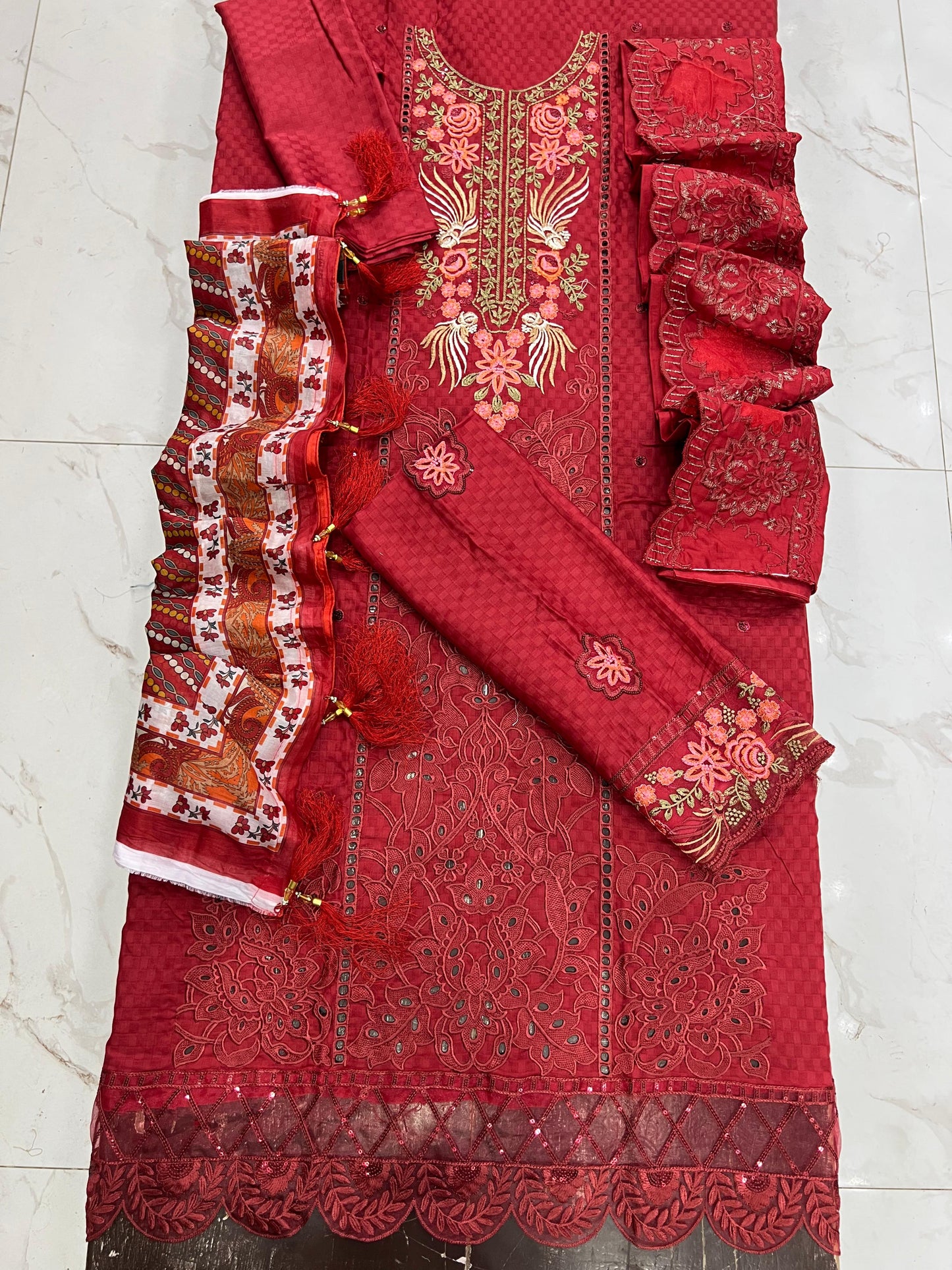 Bin Saeed Luxury Lawn 3pc