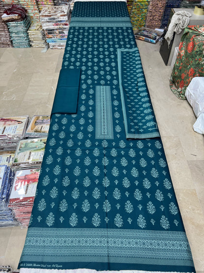 GUL-E-JAAN MARINA WOOL PRINTED 3PC