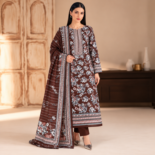 Premium Khaddar 3pc