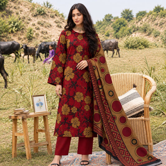 Dhanak Mareena 3-Piece