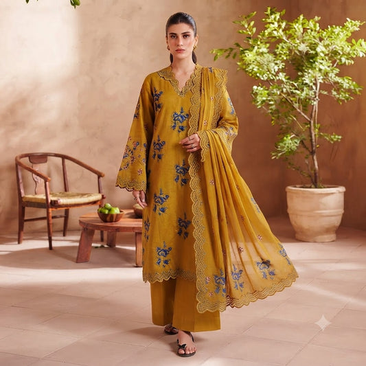 Bareeze Exclusive Lawn Collection 2026 – Premium EMB 3PC