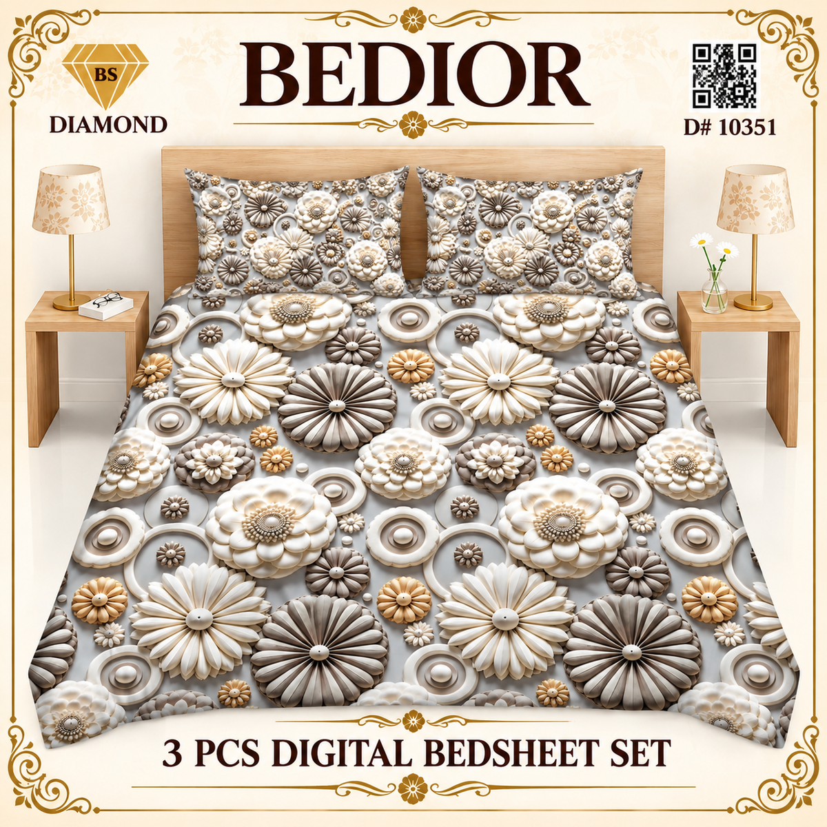 3 PC BEDDING COLLECTION 10351
