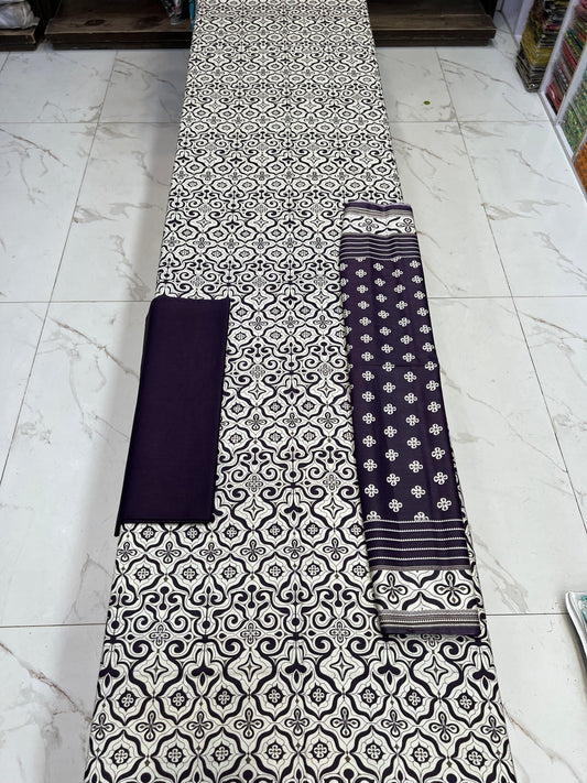 Summer Original Printed Lawn 3-PC