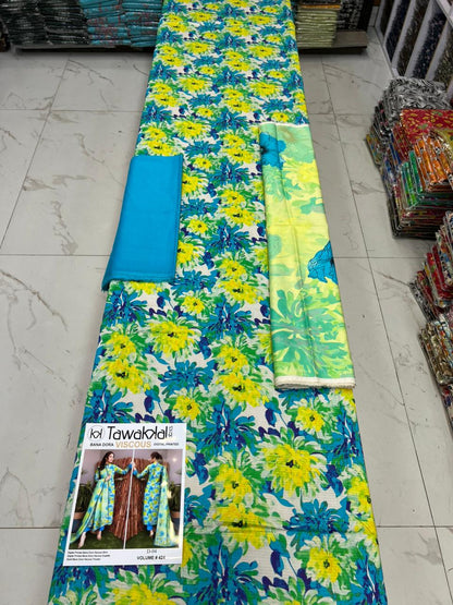 Tawakkal Bana Dora Viscose 3PC