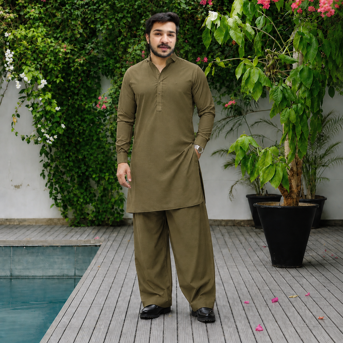 Sorento Men’s Wash & Wear Fabric