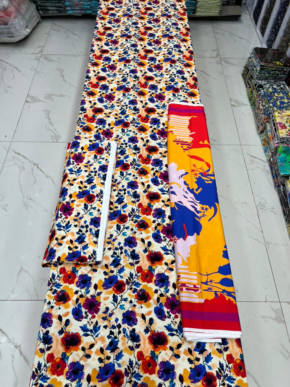Bareeze Printed Cotton 3PC