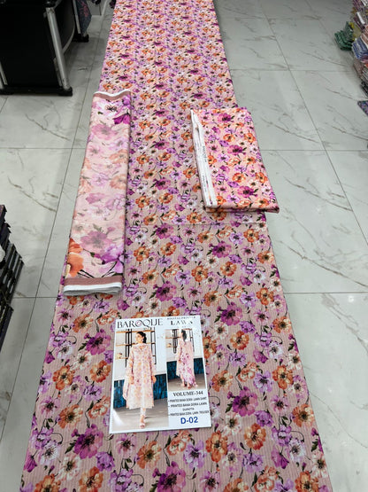 Baroque Bana Dora Lawn 3PC