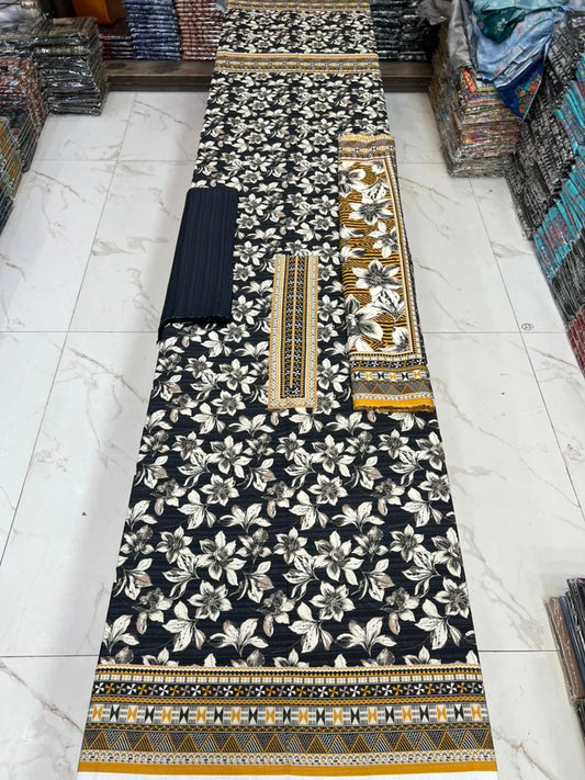 🔥 Fancy Karandi 3PC Winter Collection Launched! 🔥