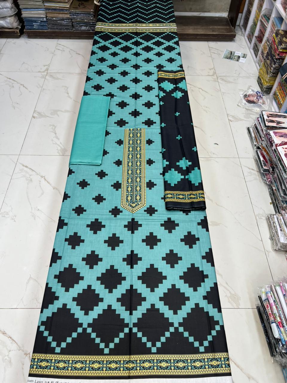 Premium Noor Classic Lawn 3PC – Comfortable Summer Wear