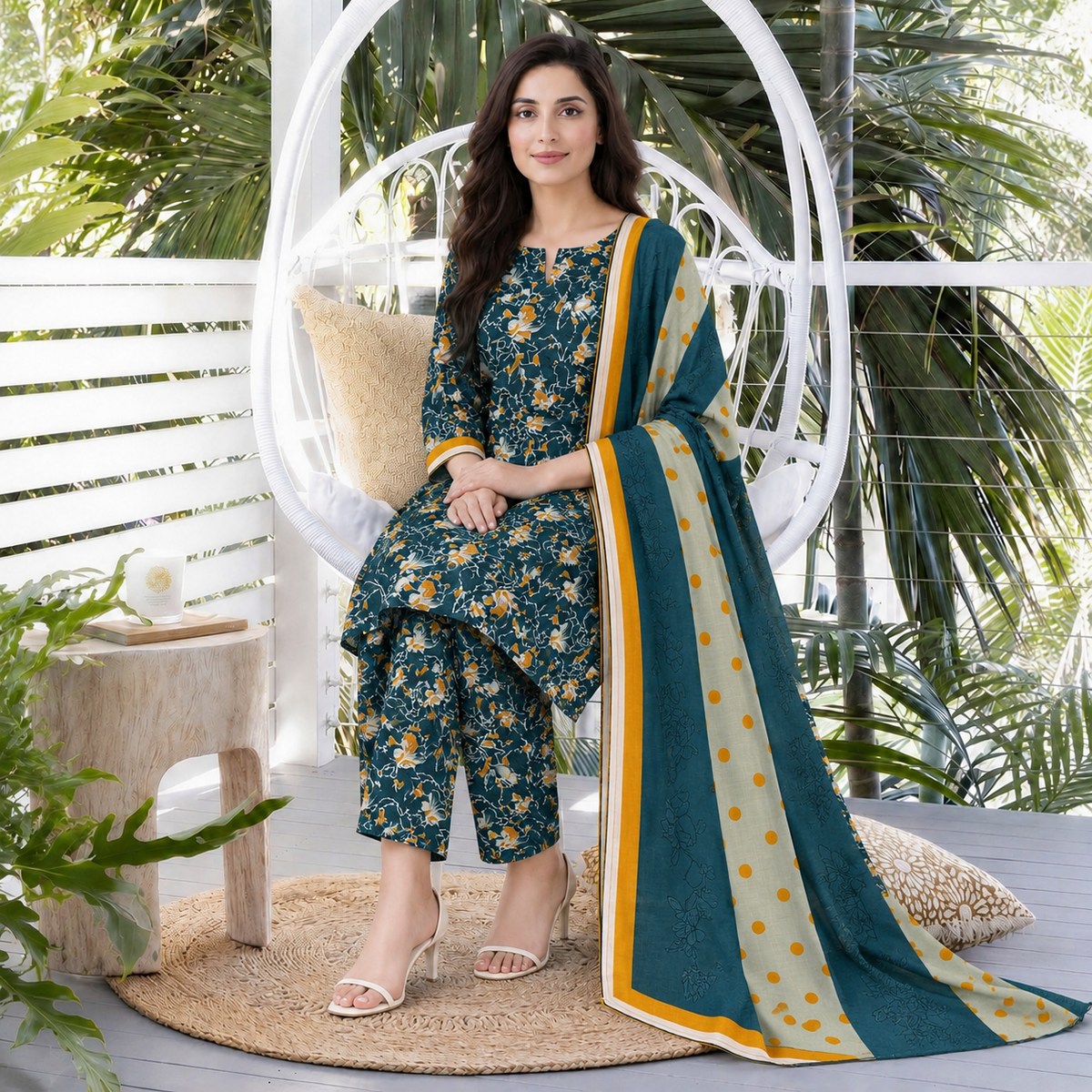 Branded Classic Khaddar 3PC