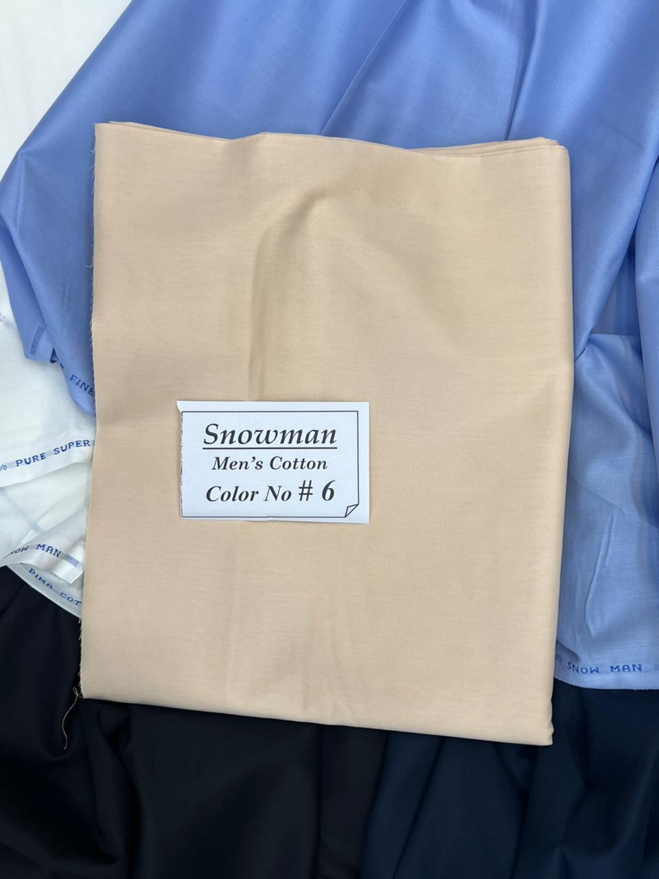Snowman Pima Cotton