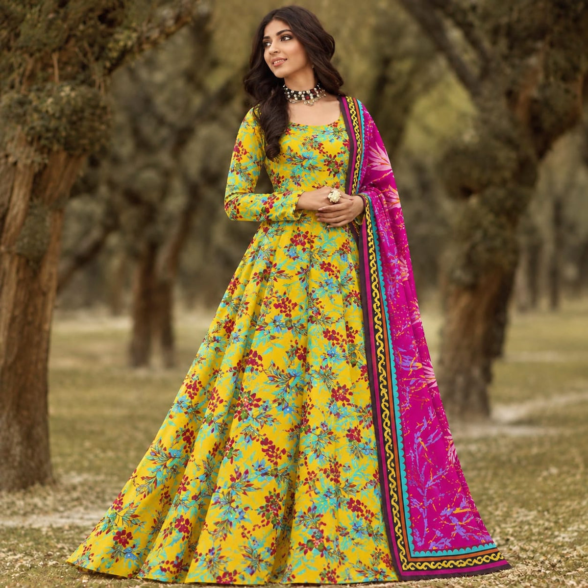 Bareeze Printed Linen 3PC