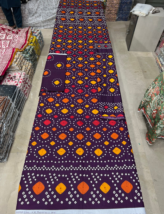 Premium Noor Classic 3PC Summer Lawn – Perfect Summer Wear
