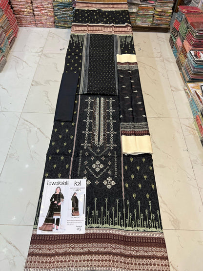 Tawakal Premium Lawn 3PC Unstitched Suit