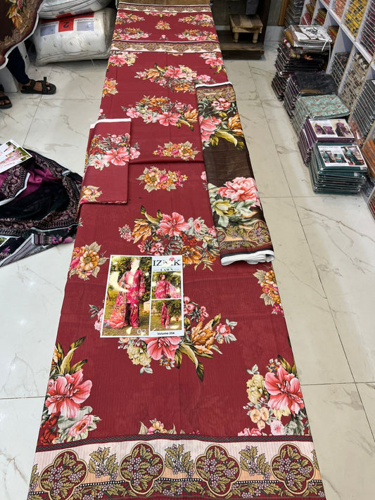 IZNIK TANA DORA LAWN 3PC
