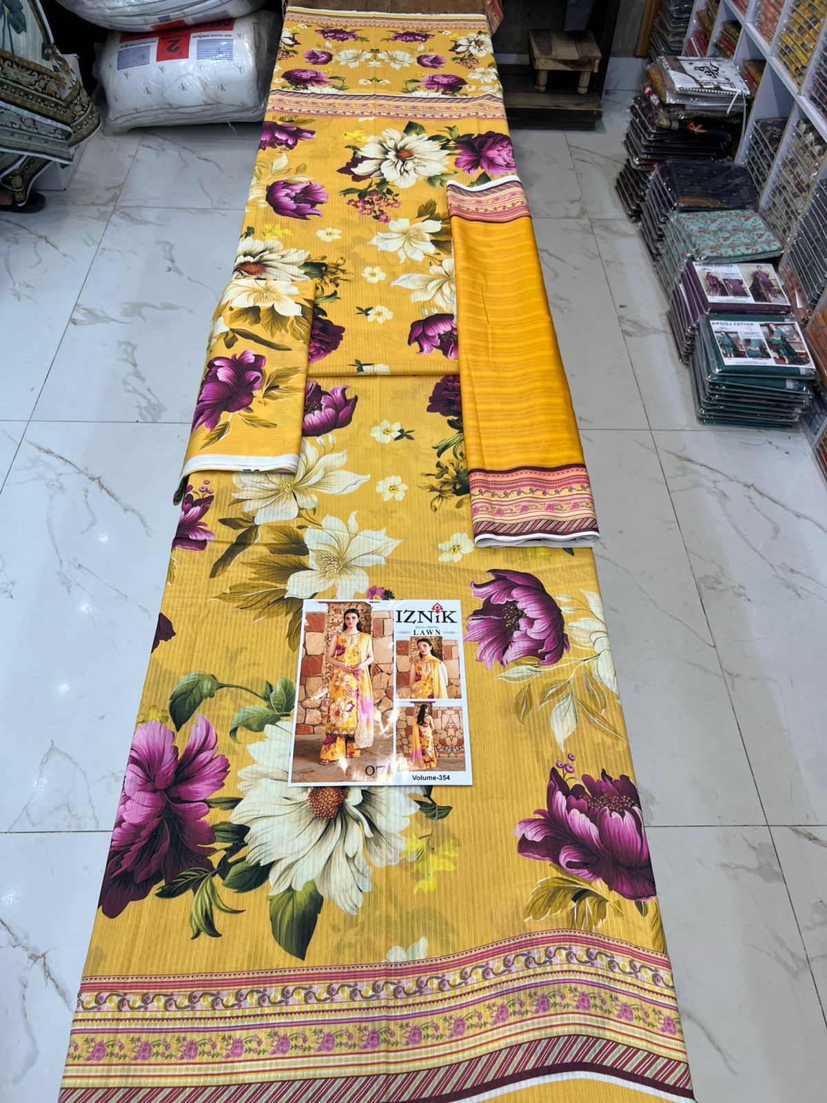 IZNIK TANA DORA LAWN 3PC