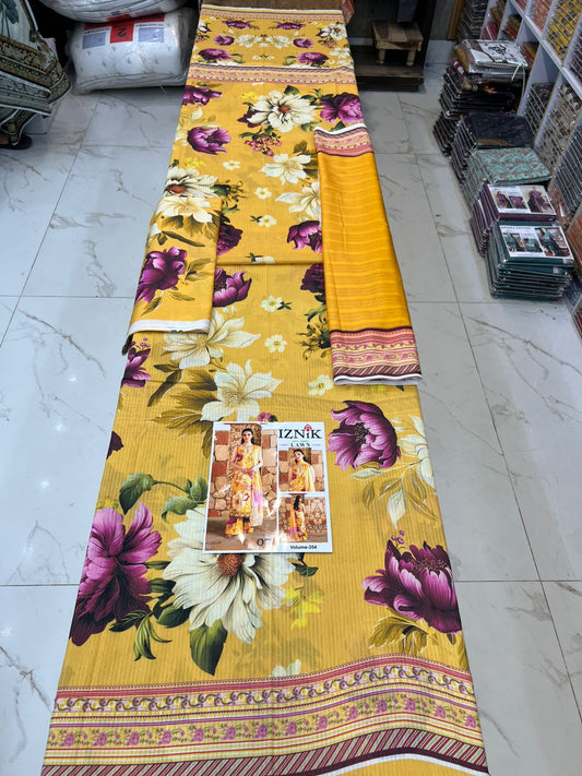 IZNIK TANA DORA LAWN 3PC