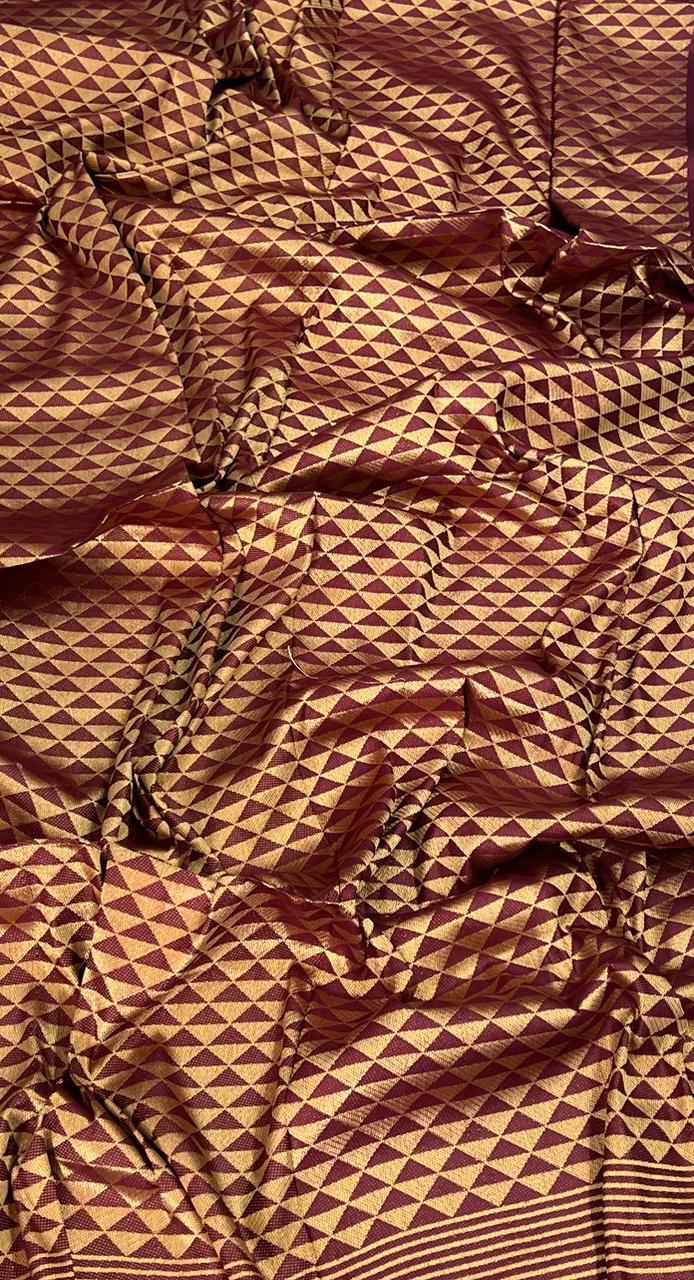Winter Shawls Jacquard Banarasi