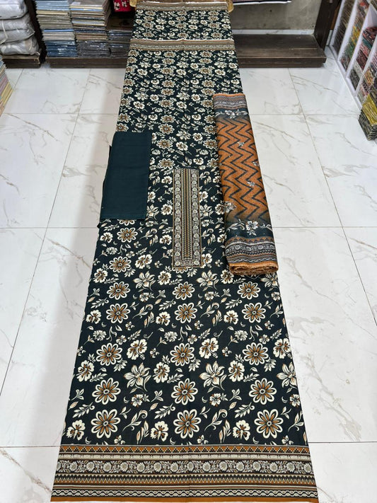 Bana Dora Lawn 3PC | Tarkashi Dupatta