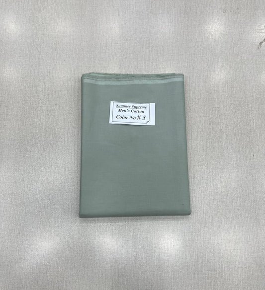 Summer Supreme Soft Cotton – Gents Plain