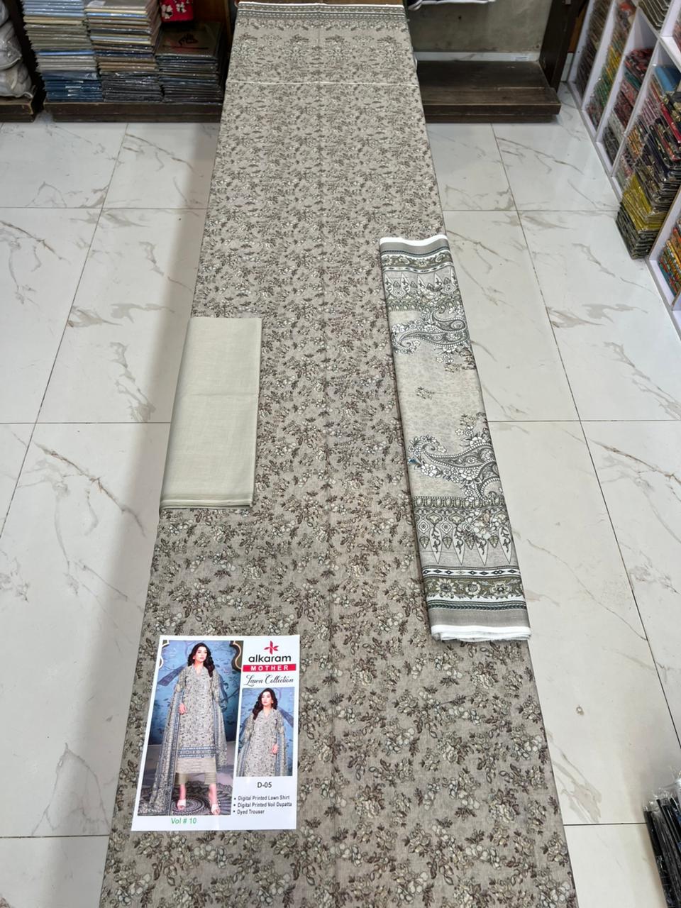 Alkaram Mother Collection 3PC