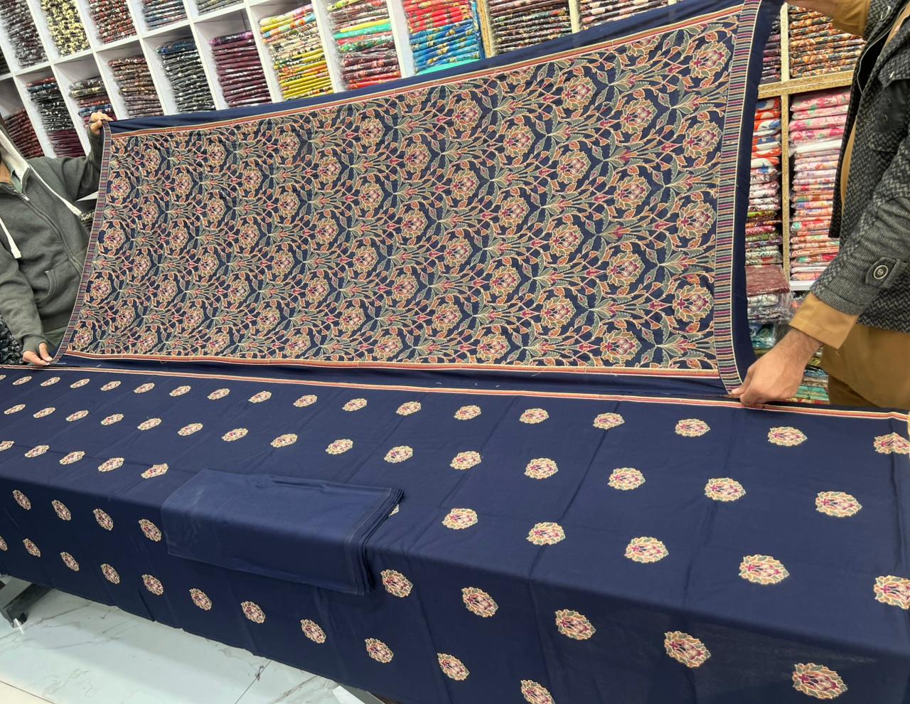 Bareeze With Embroidered Karandi Shawl – Winter Luxury Edit