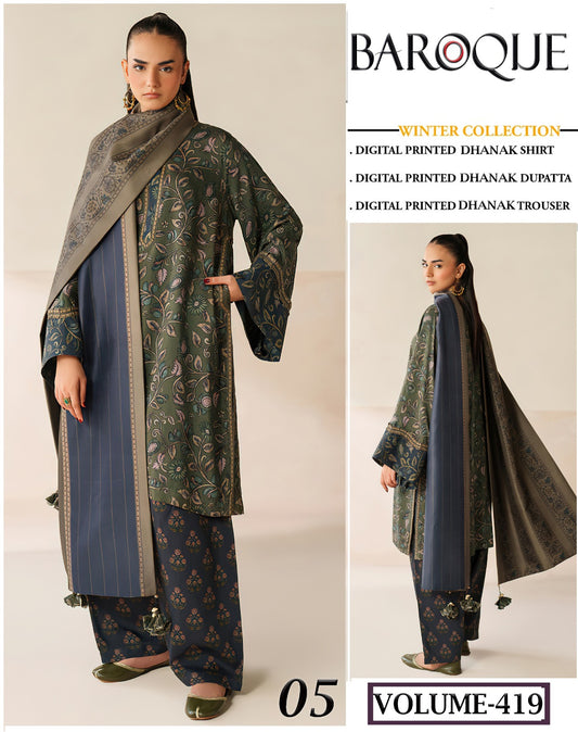 Barouqe Dhanak 3PC
