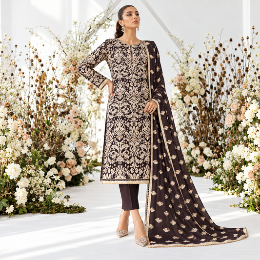 Branded Classic Khaddar 3PC