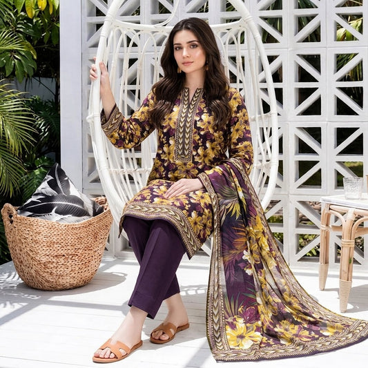 Noor Premium Lawn 3PC