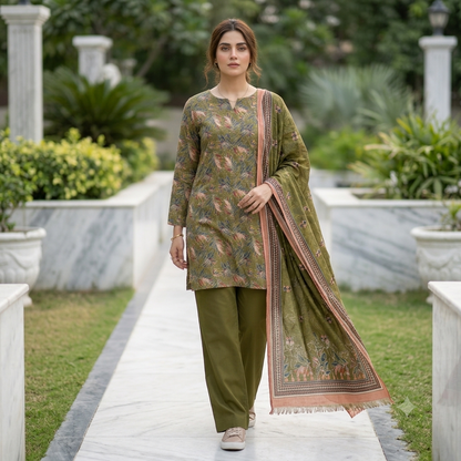 Summer Original Printed Lawn 3-PC