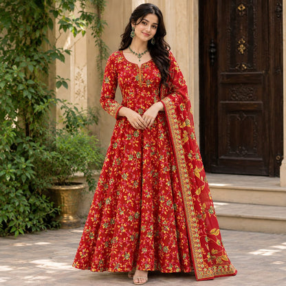 Bareeze Printed Linen 3PC