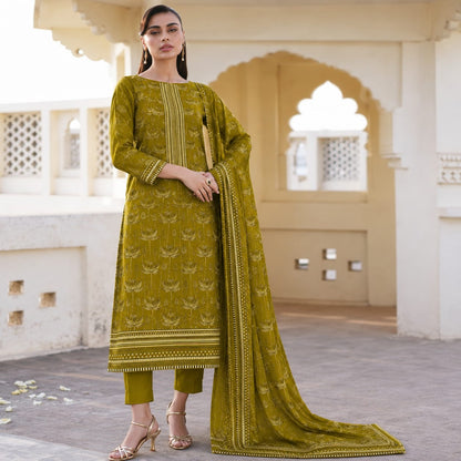 GUL-E-JAAN MARINA WOOL PRINTED 3PC