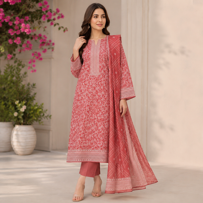 Noor Premium Lawn 3PC
