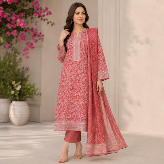 Noor Premium Lawn 3PC