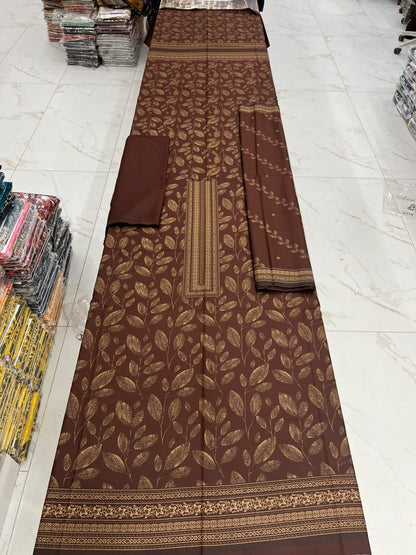 GUL-E-JAAN MARINA WOOL PRINTED 3PC