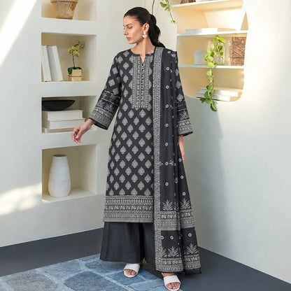 GUL-E-JAAN MARINA WOOL PRINTED 3PC
