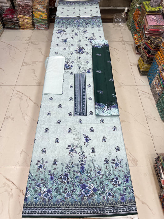 Premium Noor Classic 3PC Summer Lawn – Perfect Summer