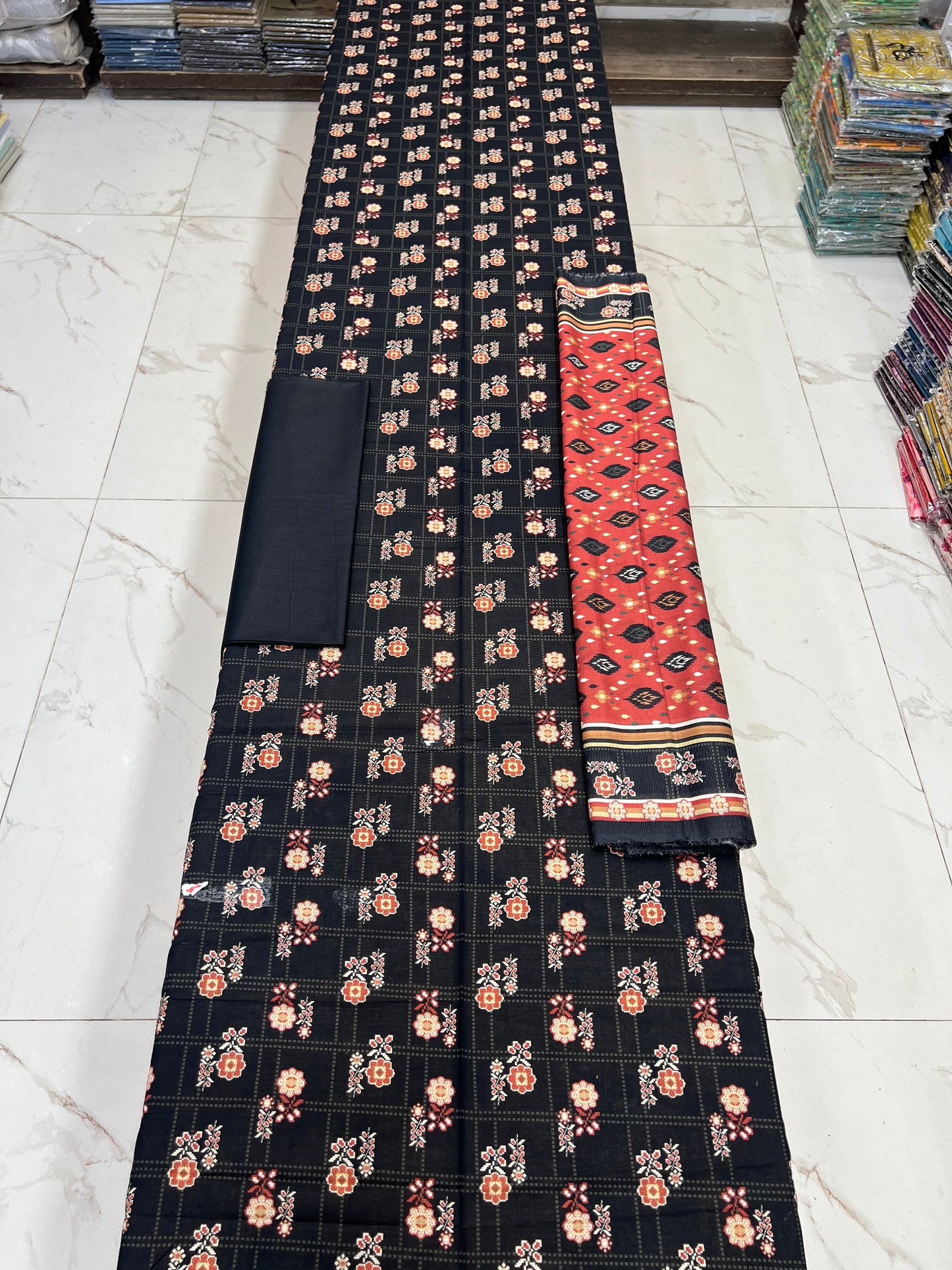 Almirah Original Bana Dora Lawn 3PC