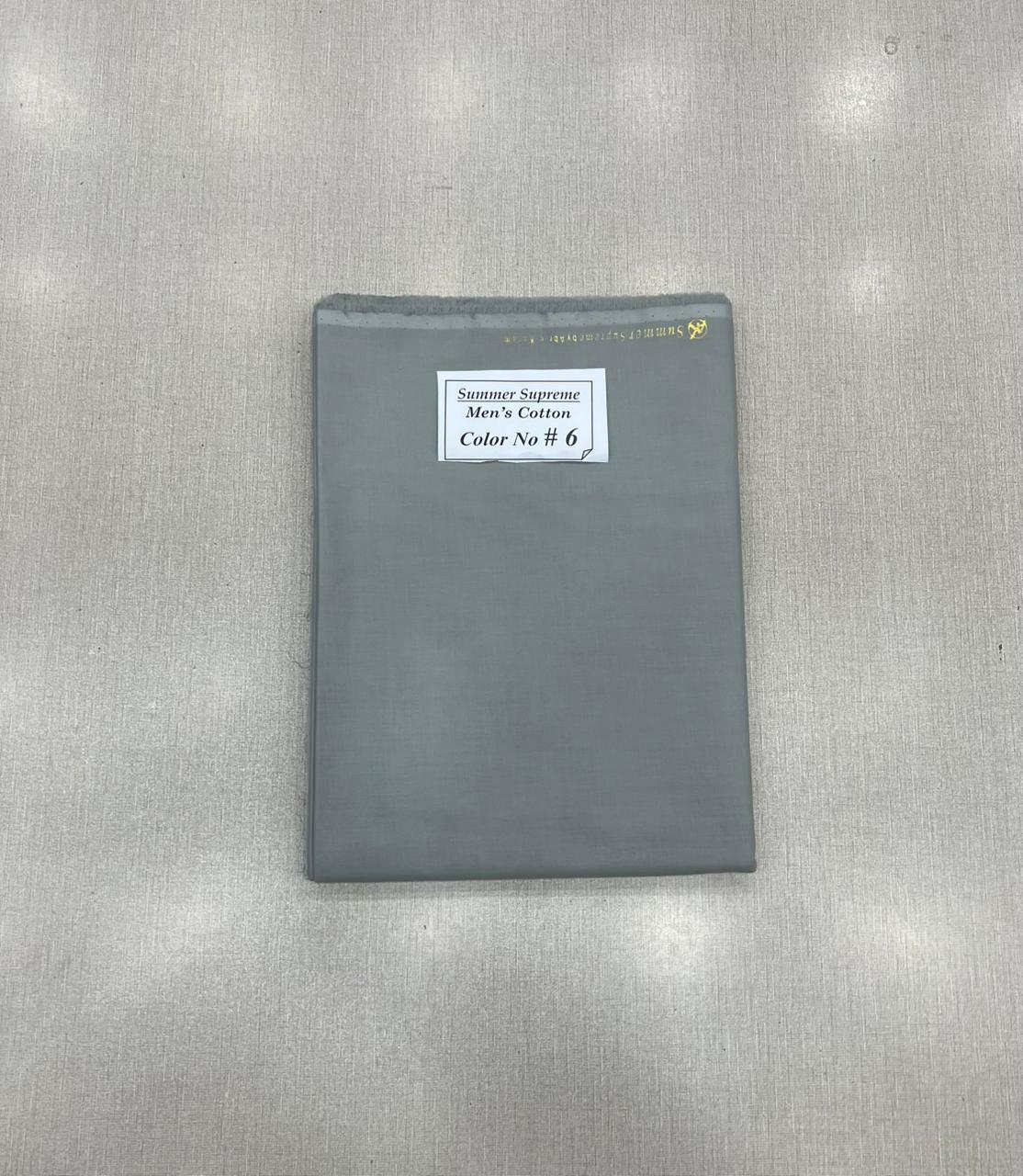 Summer Supreme Soft Cotton – Gents Plain