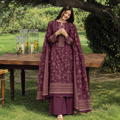 GUL-E-JAAN MARINA WOOL PRINTED 3PC