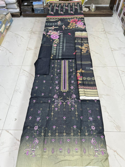 Safa Marwa Original Lawn 3-PC Embroidered Collection