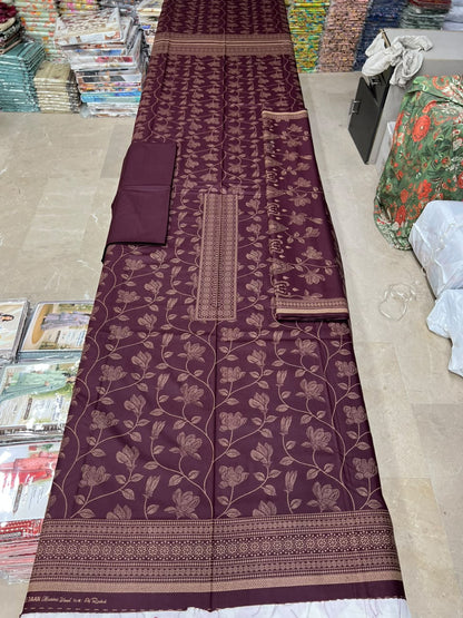 GUL-E-JAAN MARINA WOOL PRINTED 3PC