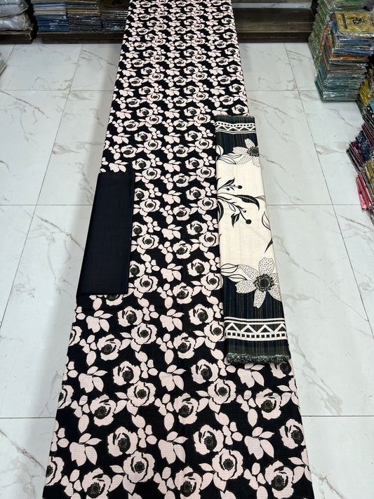 ✨ Almirah Original Bana Dora Lawn 3PC Suit ✨
