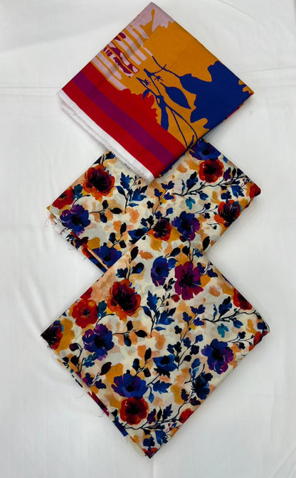 Bareeze Printed Cotton 3PC